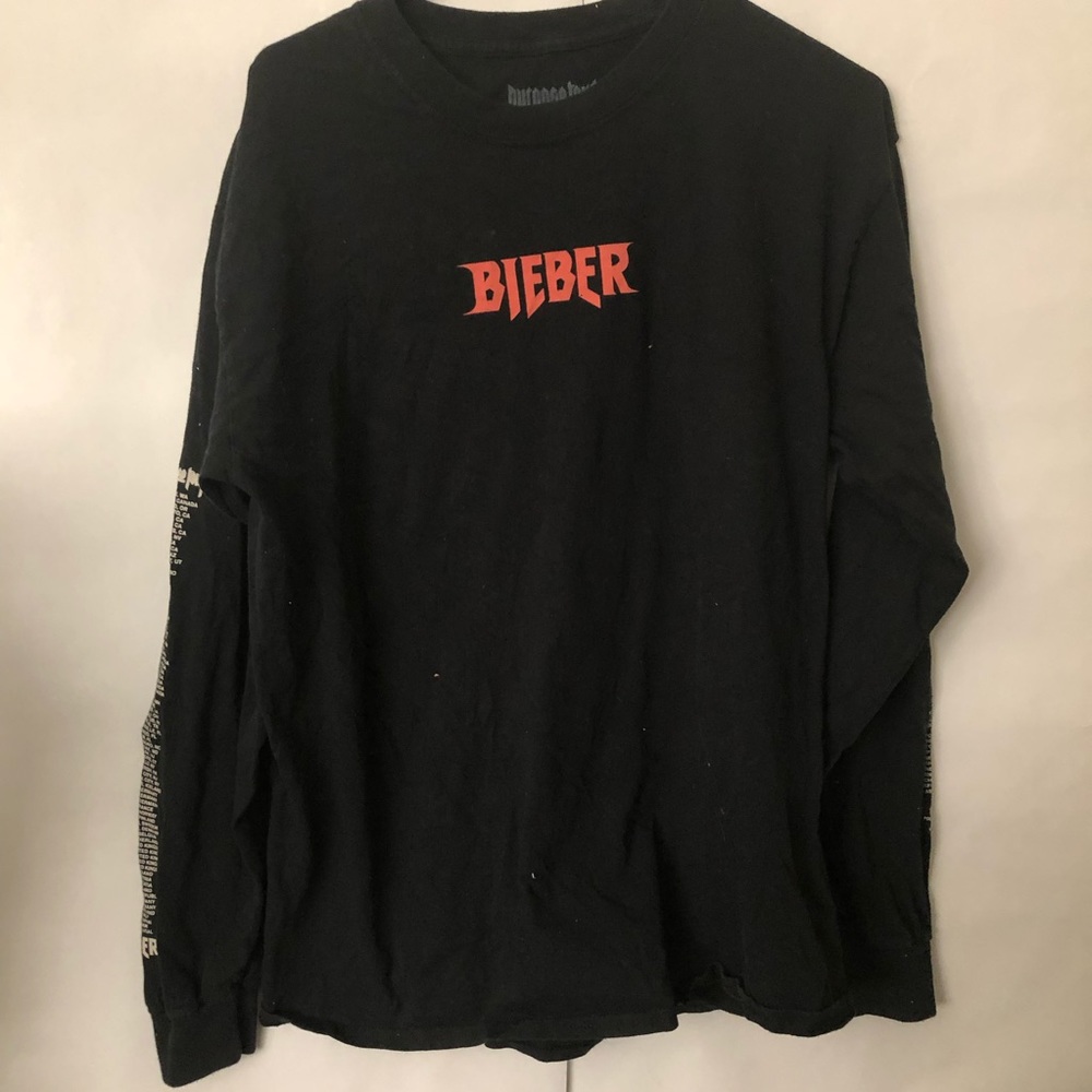 Justin Bieber Tour Long Sleeve